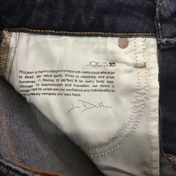 JOE’S jeans The Icon mid rise ankle skinny size 24 dark blue - Picture 6 of 11